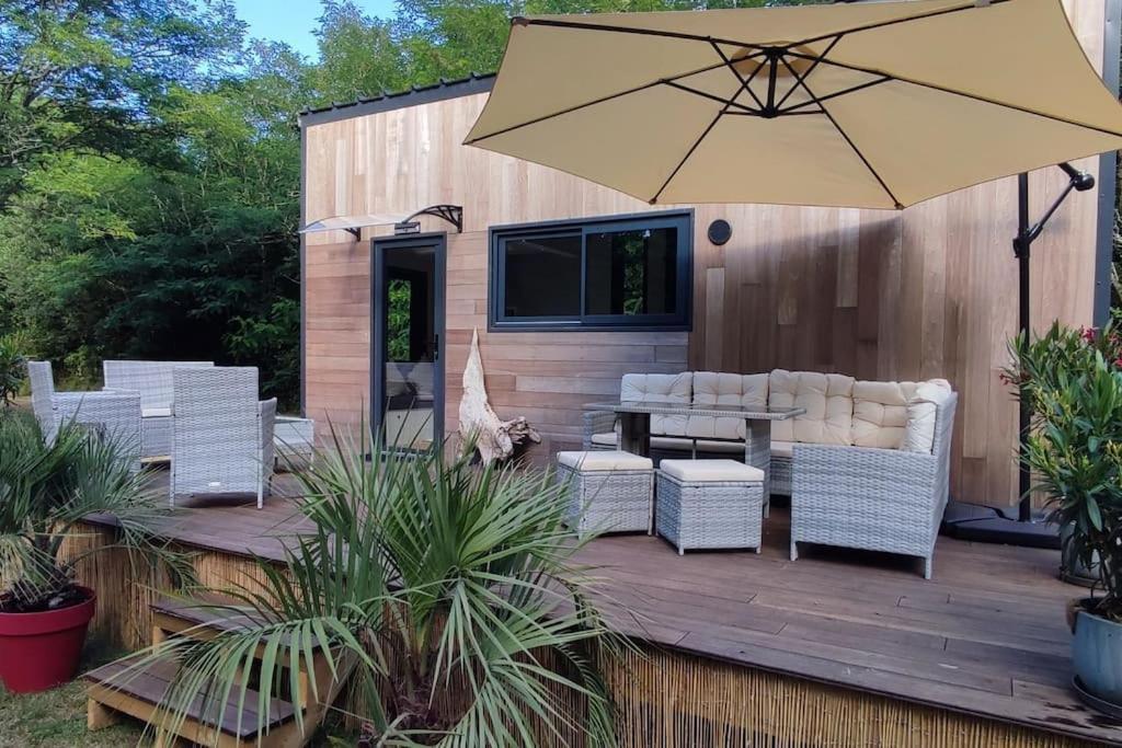 Villa Tiny House Chez Caroline Gaillan-en-Médoc Esterno foto